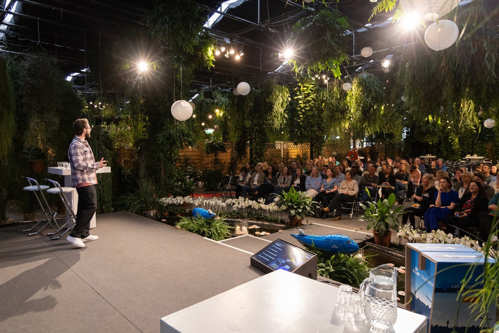 Keynote in a full room